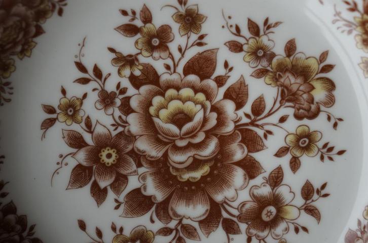 72 delen Service Bavaria Winterling Romanze Scharffeuer, Huis en Inrichting, Keuken | Servies, Zo goed als nieuw, Bord(en), Overige stijlen