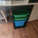 Te koop een wandkast en bakken kast, Ophalen, Gebruikt, 25 tot 50 cm