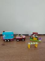 Lego Friends Emma's paardentrailer 3186, Ophalen of Verzenden, Zo goed als nieuw, Complete set, Lego