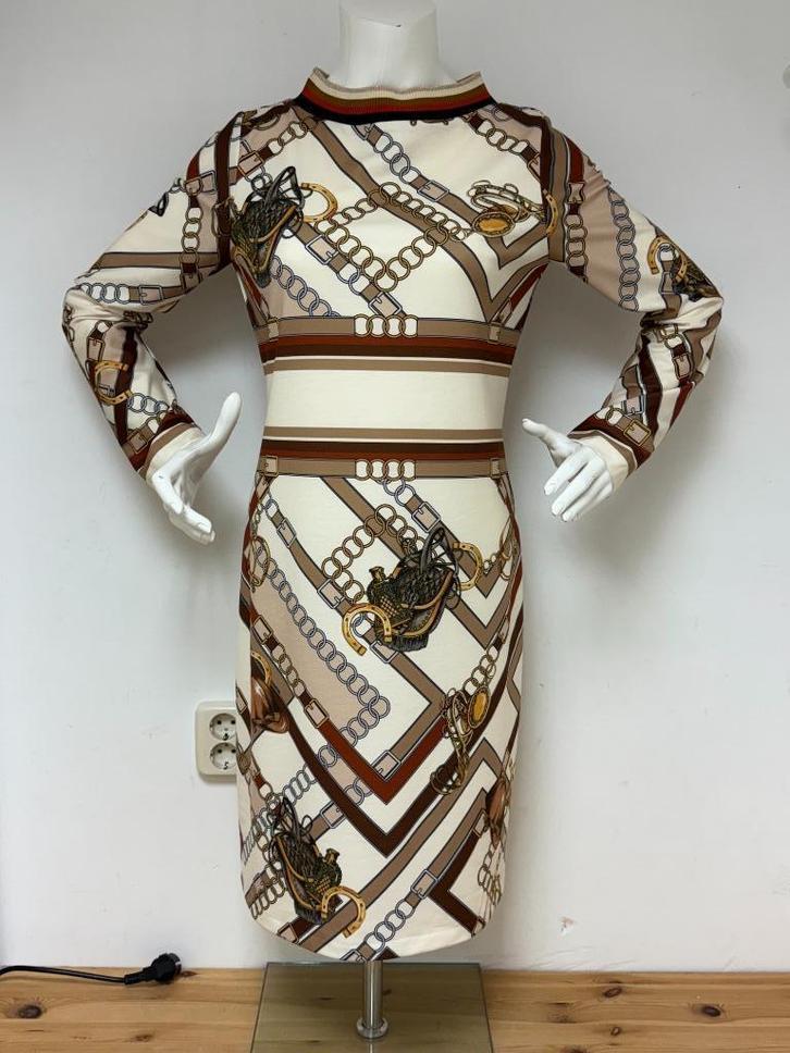 Ana Alcar jurk, maat 38 nieuw, Kleding | Dames, Jurken, Nieuw, Maat 38/40 (M), Beige, Knielengte, Verzenden