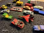 Matchbox speelgoed auto's + vliegtuig + helikopter + brug, Gebruikt, Ophalen of Verzenden
