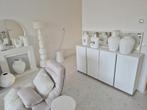 Massief grenen off white dressoir VT Wonen Loods 5, Huis en Inrichting, Ophalen, Zo goed als nieuw, 25 tot 50 cm