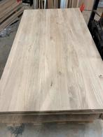 Eiken bladen/panelen te koop. 4 cm dik. 200 tot 300 cm lang, Doe-het-zelf en Verbouw, Hout en Planken, 25 tot 50 mm, Eiken, Nieuw