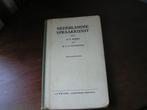 Nederlandse Spraakkunst door Rijpma, Ophalen of Verzenden, Gelezen