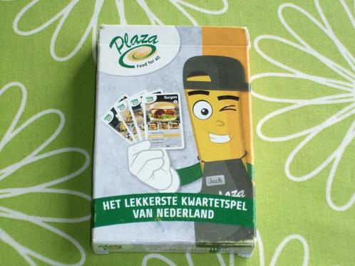 Plaza - het lekkerste kwartetspel van Nederland, Verzamelen, Speelkaarten, Jokers en Kwartetten, Gebruikt, Kwartet(ten), Ophalen of Verzenden