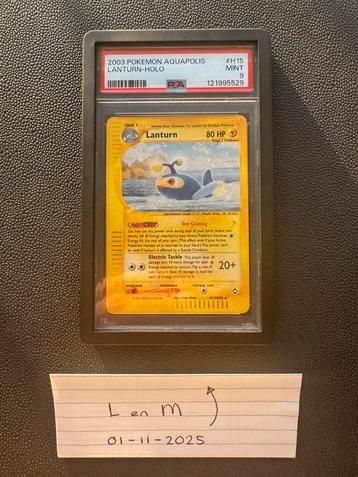 Psa 9 Lanturn H15 uit de aquapolis set nieuw cert beschikbaar voor biedingen