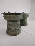 Grote Zuidoost-Aziatische bronzen regendrum (los te koop), Antiek en Kunst, Ophalen