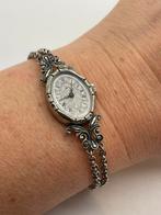 A928 Prachtig zilveren armband horloge, Sieraden, Tassen en Uiterlijk, Antieke sieraden, Ophalen of Verzenden, Zilver, Armband