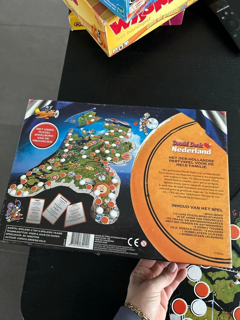 Donald Duck ️ Nederland Bordspel, Hobby en Vrije tijd, Gezelschapsspellen | Bordspellen, Drie of vier spelers, Ophalen of Verzenden