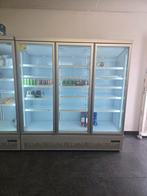 Glazendeur koeling drank 3 deur, Zonder vriesvak, 200 liter of meer, 60 cm of meer, Zo goed als nieuw