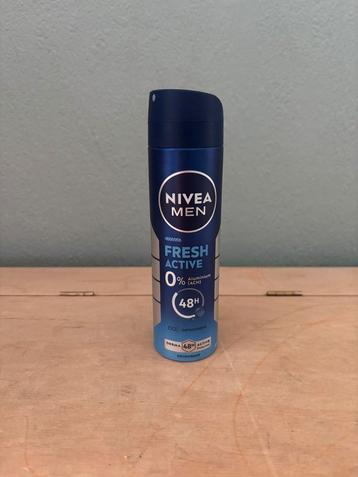 NIEUW Nivea Men Fresh Active 48H Deodorant Spray 150ml beschikbaar voor biedingen