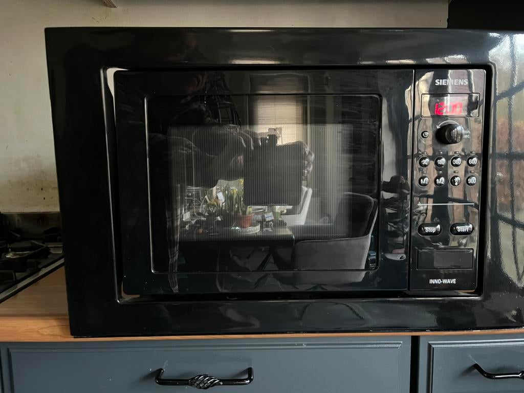 Siemens inbouw  magnetron., Ophalen, Gebruikt, Magnetron, Inbouw