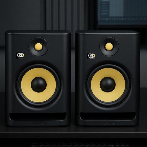 KRK Rokit 8 set (2 stuks), Muziek en Instrumenten, Microfoons, Gebruikt, Studiomicrofoon, Ophalen