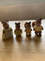Familie walnoot eekhoorn’s sylvanian, Ophalen of Verzenden, Zo goed als nieuw