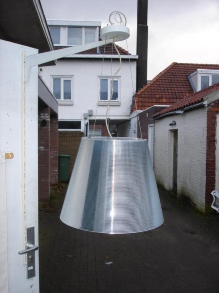 Philippe Starck S2 Ktribe Flos hanglamp, Huis en Inrichting, Lampen | Hanglampen, Gebruikt, Minder dan 50 cm, Glas, Kunststof