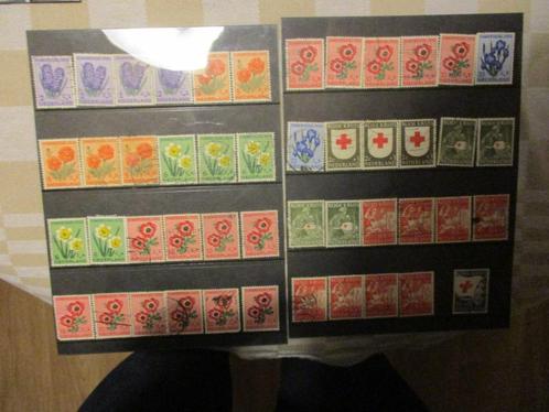postzegels nederland divers zomer NVPH 602 tm NVPH 611, Postzegels en Munten, Postzegels | Nederland, Gestempeld, Na 1940, Ophalen of Verzenden