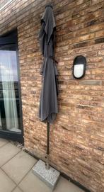 Parasol 150x250 met parasolvoet, Tuin en Terras, Ophalen of Verzenden, Minder dan 1 meter, Parasolvoet