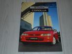 brochure Toyota Corolla  1997, Boeken, Auto's | Folders en Tijdschriften, Overige merken, Ophalen of Verzenden, Zo goed als nieuw