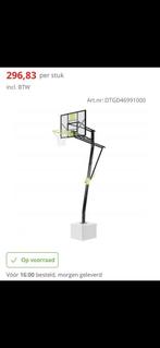 Exit Galaxy Basketballbord Grond Montage Set Frame, Ophalen, Nieuw, Ring, Bord of Paal