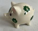Spaarvarken Goebel klavertje 4 shamrock Piggy bank sleutel, Ophalen of Verzenden, Zo goed als nieuw, Steen, Aardewerk of Keramiek