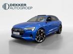 Audi e-tron 55 quattro 360pk Advanced S-line, Auto's, Audi, Automaat, Stof, Zwart, 95 kWh