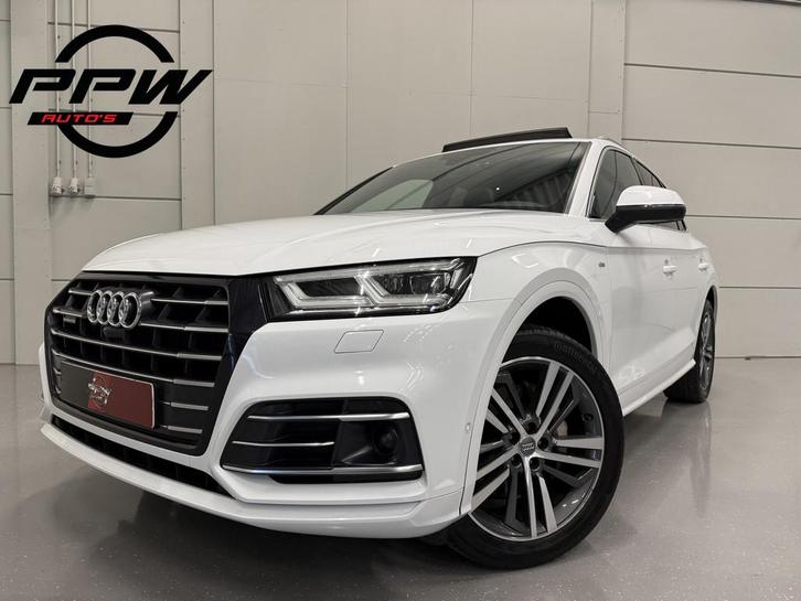 Audi Q5 55 TFSI e quattro Competition PANO/RS-LEER/B&O/ACC/3, Auto's, Audi, Bedrijf, Te koop, Q5, 360° camera, 4x4, ABS, Achteruitrijcamera