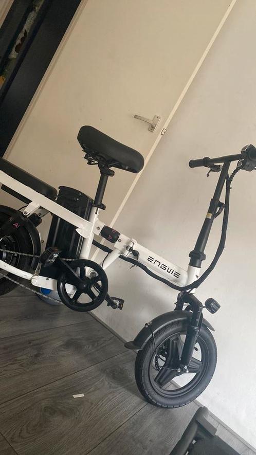 Elecktrische vouwfiets / fatbike engwe t14, Fietsen en Brommers, Fietsen | Vouwfietsen, Zo goed als nieuw, Overige merken, Deels opvouwbaar