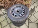 4 x Continental Winter Contact 185/60 R15 winterbanden, Auto-onderdelen, Banden en Velgen, Ophalen, 15 inch, Band(en), 185 mm