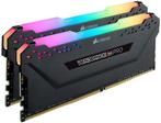 Corsair Vengeance RGB Pro CMW16GX4M2C3000C15 DDR4 Geheugen, DDR4, Ophalen of Verzenden, Zo goed als nieuw, Desktop