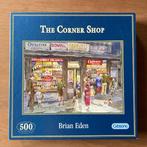 Puzzel Gibsons - Brian Eden - The Corner Shop - 500pcs zgan, Ophalen of Verzenden, 500 t/m 1500 stukjes, Zo goed als nieuw, Legpuzzel