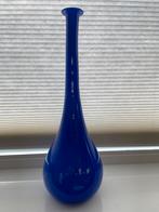 Mond geblazen kobalt blauwe glazen vaas, Antiek en Kunst, Antiek | Vazen, Ophalen