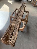 Oude doorleefde eiken balk 22x16 cm 240 lang, Doe-het-zelf en Verbouw, Hout en Planken, Ophalen, Gebruikt, Eiken, 200 tot 250 cm