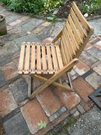 Klapstoel hout van Everest Rotterdam, Huis en Inrichting, Stoelen, Gebruikt, Bruin, Design strak, Ophalen of Verzenden