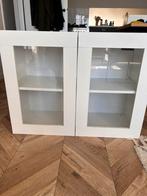 IKEA keukenkast metod vitrinekast bovenkast, Huis en Inrichting, Ophalen, Glas, Met hangruimte, 50 tot 100 cm