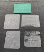 ACTIE Snijsjablonen snij sjabloon set + snijmat 16 x 11 cm, Hobby en Vrije tijd, Knutselen, Ophalen of Verzenden, Gebruikt, Gereedschap of Toebehoren