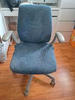 Brede bureaustoel, Ophalen, Zo goed als nieuw, Bureaustoel