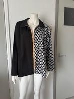 Blouse zwart / wit / goud xxl, Kleding | Dames, Blouses en Tunieken, Ophalen of Verzenden, Zo goed als nieuw, Maat 46/48 (XL) of groter