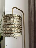 Lampenkap velours krokodillenprint, Huis en Inrichting, 25 tot 50 cm, Rond, Ophalen of Verzenden, Zo goed als nieuw