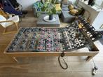 Tempur 1-pers. bed elektrisch verstelbaar 90x200 met ombouw, Ophalen, 90 cm, 200 cm, Hout