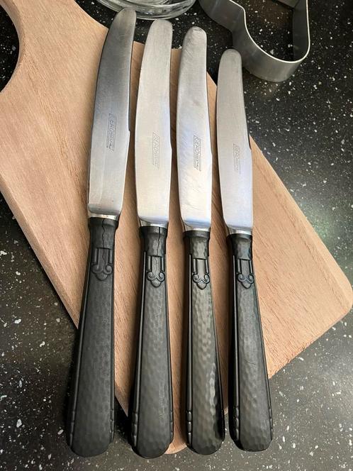 Vintage messen Franse lelie gero-zilmeta model 294, Huis en Inrichting, Keuken | Bestek, Gebruikt, Rvs of Chroom, Ophalen of Verzenden