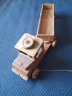 Vintage Houten Vrachtwagen, Antiek en Kunst, Antiek | Speelgoed, Ophalen of Verzenden