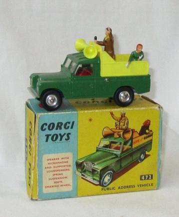 Corgi Toys 472 LR Public Address Vehicle beschikbaar voor biedingen