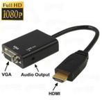HDMI to VGA Converter with Audio (1080P), Ophalen of Verzenden, Nieuw