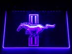 Ford Mustang 3D Led reclame decoratie verlichting, Neon, Lichtbak of (neon) lamp, Nieuw, Ophalen of Verzenden
