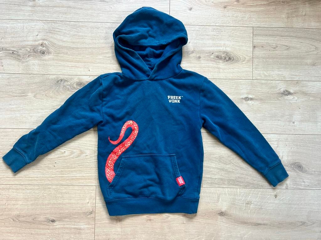 Freek Vonk Hoodie, maat 122/128, Ophalen of Verzenden, Zo goed als nieuw, Jongen, Trui of Vest