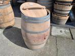 Eiken regentonnen van wijnvaten 228 ltr tot 500 ltr., 150 liter of meer, Ophalen, Zo goed als nieuw, Hout