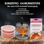 BurgerPro Hamburgerpers – Maak de perfecte burgers thuis!, Huis en Inrichting, Ophalen of Verzenden, Nieuw