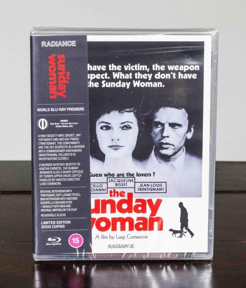 The Sunday Woman Blu-Ray (UK Import / Radiance Films), Cd's en Dvd's, Blu-ray, Nieuw in verpakking, Drama, Ophalen of Verzenden