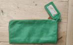 Leren CowboysBag portemonnee, Ophalen of Verzenden, Gebruikt, Groen