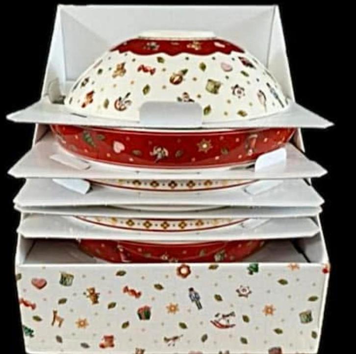 Villeroy & Boch Toys Delight Winter Bakery LA.BOULE met GOUD, Diversen, Kerst, Nieuw, Ophalen of Verzenden